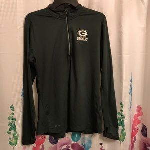 Large Green Bay Packers Dri-Fit Hoodie